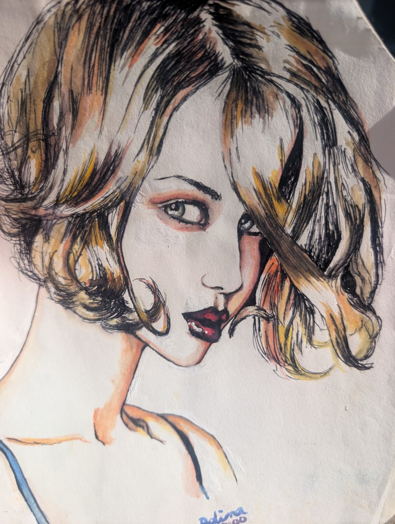Fine art painting by Poppyfield Studio